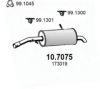 CITRO 173019 End Silencer